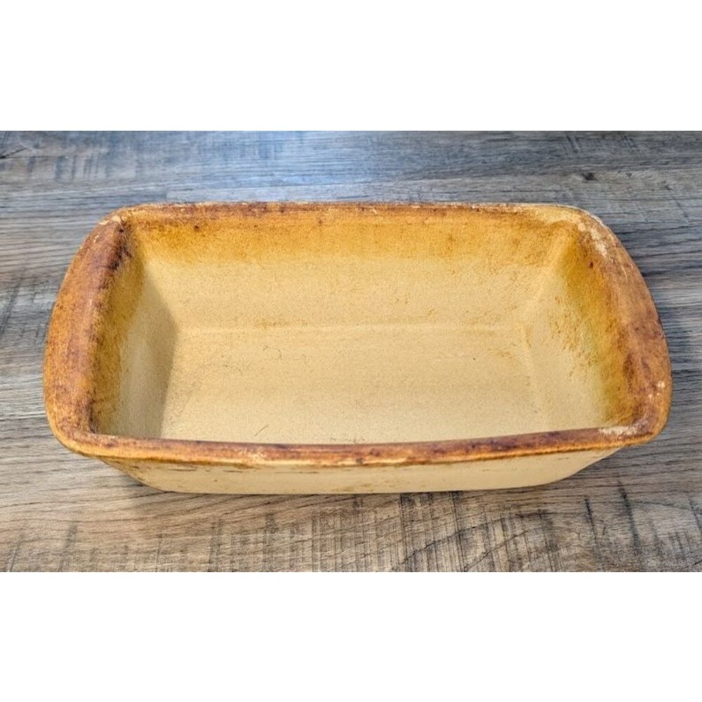 Pampered Chef Stoneware Family Heritage Classic Collection Bread Loaf Pan